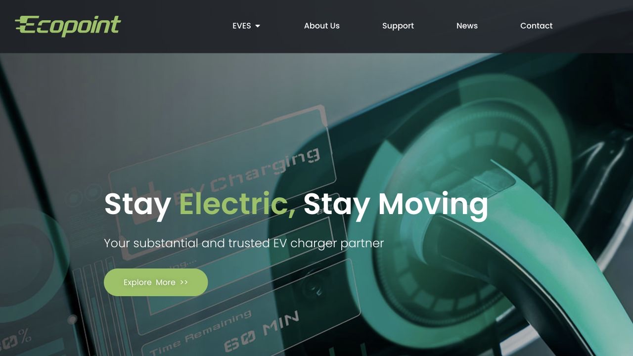 Ecopoint Charger website preview